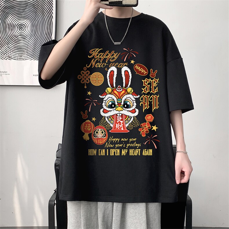 纯棉短袖t恤男大码半袖打底衫宽松体恤衫 DX17299-P20 大皂风图片