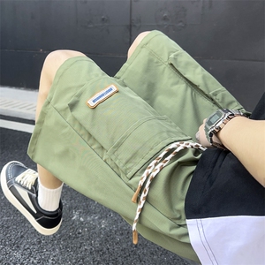 2024夏季新款日系cityboy工装短裤男潮牌宽松五分裤现货K7783-P34图片