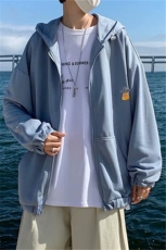 新款卫衣连帽潮流百搭休闲外套宽松ins港风开衫上衣W1876-P30，男装卫衣，星座512-4