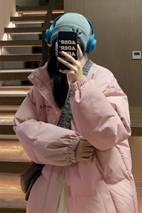 主推 中性风 冬装宽松情侣装男装棉衣棉服冬装 外套 G1032 P118图片