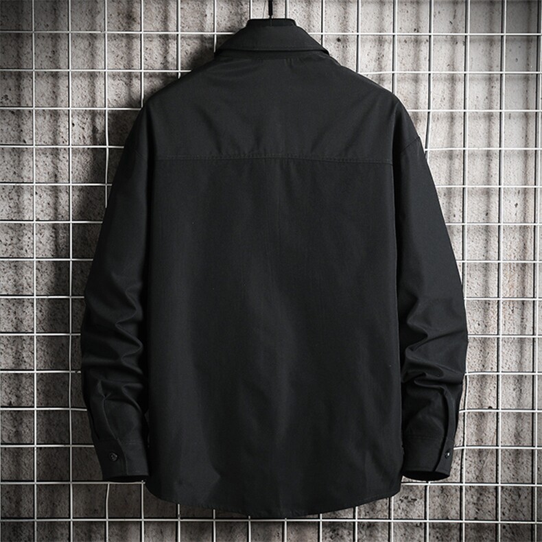 CS15059-P38长袖衬衫男士大码宽松衬衣男寸衫男寸衣,男装衬衫,电商A040A