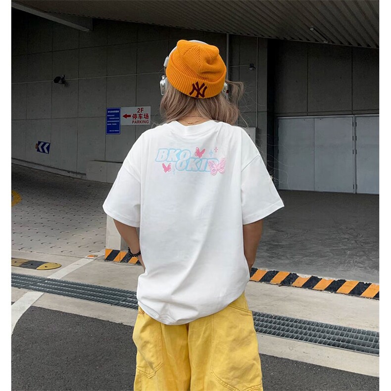 万针全刺绣工艺抖音得物高品质260克重磅纯棉双纱美式高街短袖T恤,男装T恤,电商A486