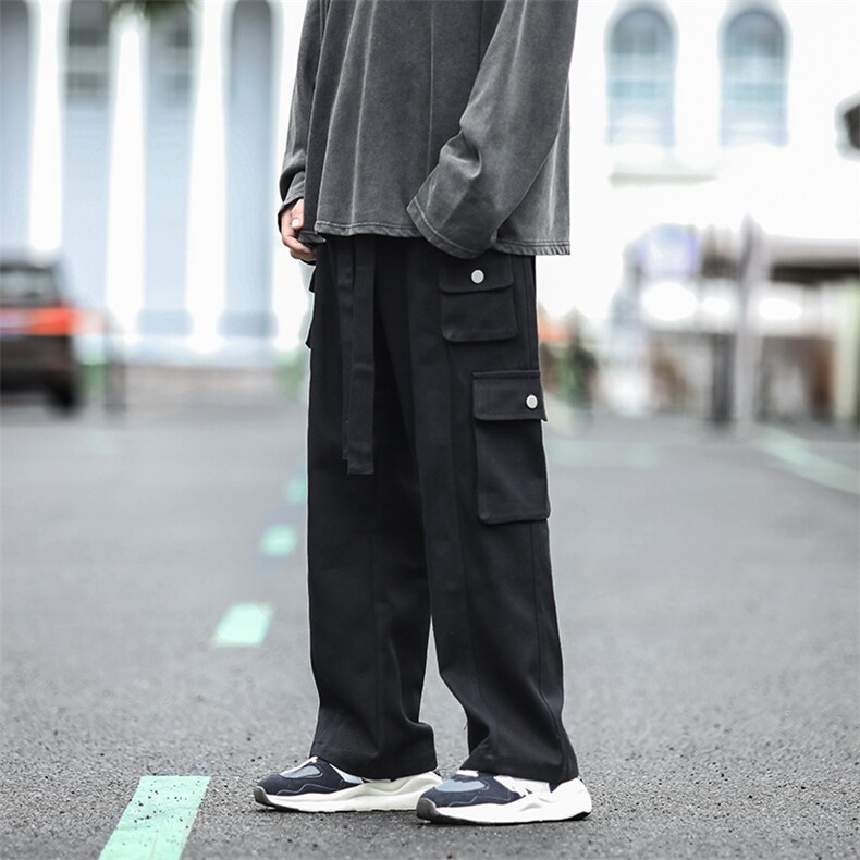 港风抖音品质休闲裤工装裤直筒裤长裤A014-DY2165-P65控88,男装工装外套,电商A014