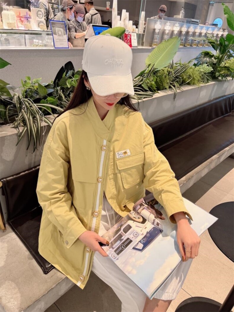 2022春装新款风衣外套，女装风衣，魅丽女孩