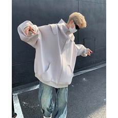 男装简约卫衣24春新款空气层分割连帽开衫外套XZ514-2-20241-P98，女装短外套，星座514-2(原B239)