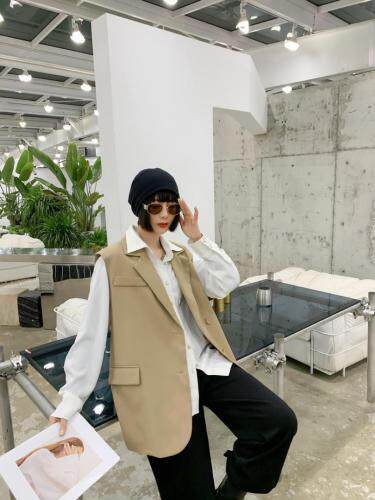 现货休闲百搭马甲，女装马夹，C&B