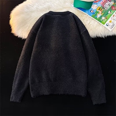 美式长袖t恤女春秋宽松潮牌设计感小众百搭打底衫上衣MZ902-P51，男装T恤，星座412-3
