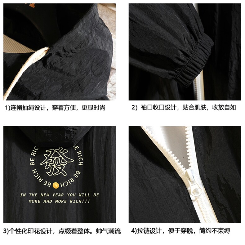 FS63163-P55薄款防晒衣男透气防紫外线钓鱼外套冰丝防晒服,男装夹克,电商A040A