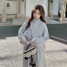 新品现货/5638-P215-K335-薄棉衣三件套，女装棉衣/棉服，2C275