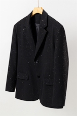 1白底成分96%聚酯纤维4%氨纶满天星西服男西装男XF77871P85控138，男装西服，星座226-2