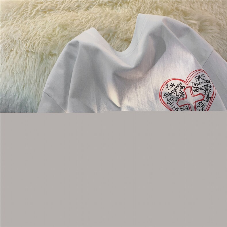 T恤2026夏季新款潮流圆领男港风时尚印花短袖B299-X5385-P40控59,男装T恤,电商A061-1