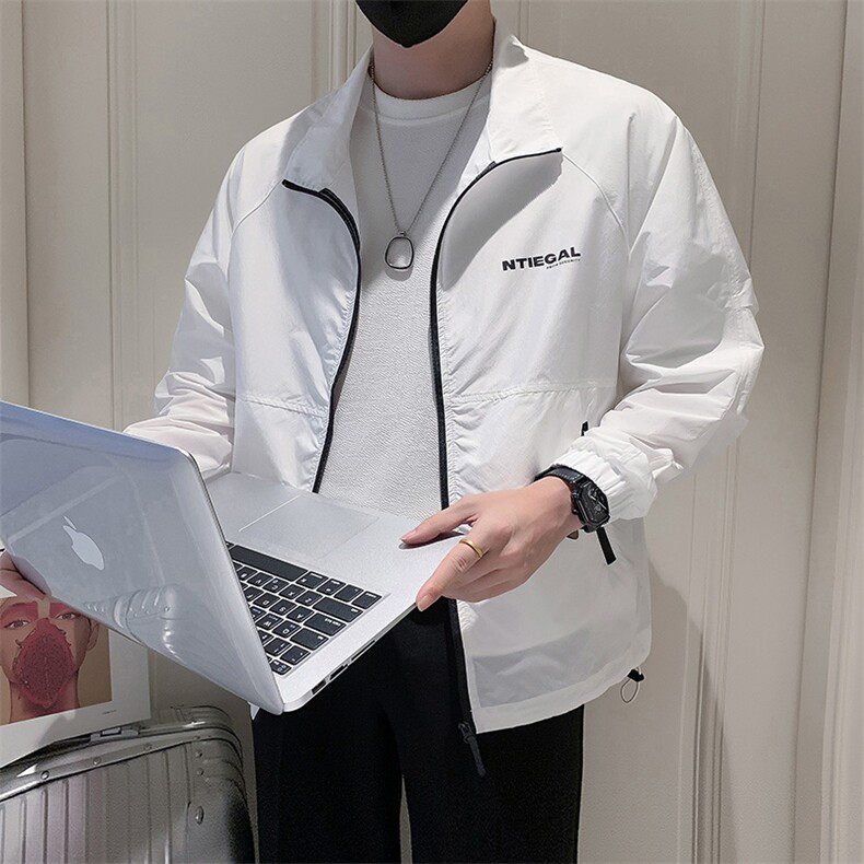 小伙风~夏季新款薄款透气防晒衣A05/P78，男装防晒衣，电商B331