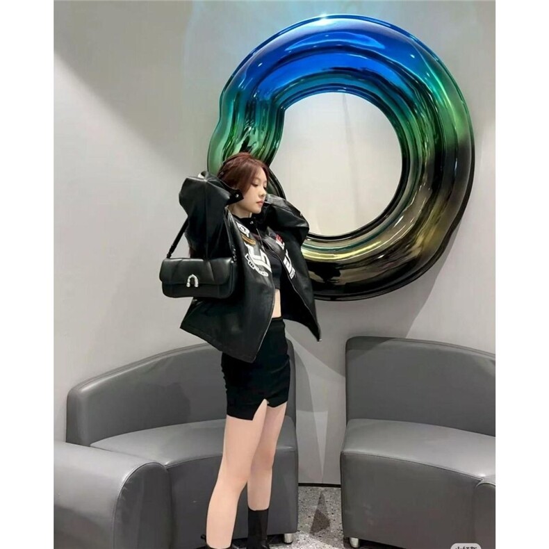 机车外套男秋季美式高街复古高级感赛车服春秋款潮牌痞帅炸街夹克,男装夹克,星座1210-1