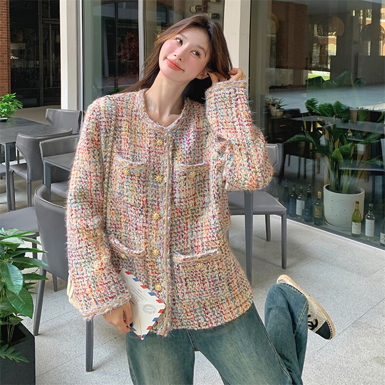 法式浪漫碎花连衣裙女小个子2025春秋新款气质减龄海边度假风裙子,女装短外套,天使之佳话