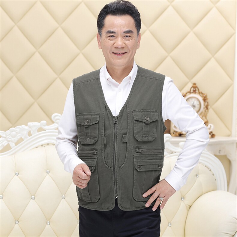 BGW-25春季男士爸爸装户外内加棉休闲纯棉马甲修身潮流帅气P82,男装背心/马甲,电商B360
