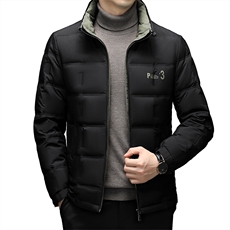 CSYR98211钱塘2020-2冬季厚款商务休闲中年男士简约羽绒服P205，男装羽绒服，钱塘207-2