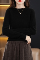 冬季新款羊绒衫女新年国潮蛇年本命年红色毛衣针织衫厚冬季打底衫，女装羊毛衫，片语羊绒