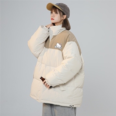 中性风新款冬季卡通印花棉服外套TPMY64301特批P85控138，男装棉衣，电商A268