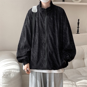 现货 JK10069-特批55 夏季大码高品质夹克外套宽松情侣上衣图片