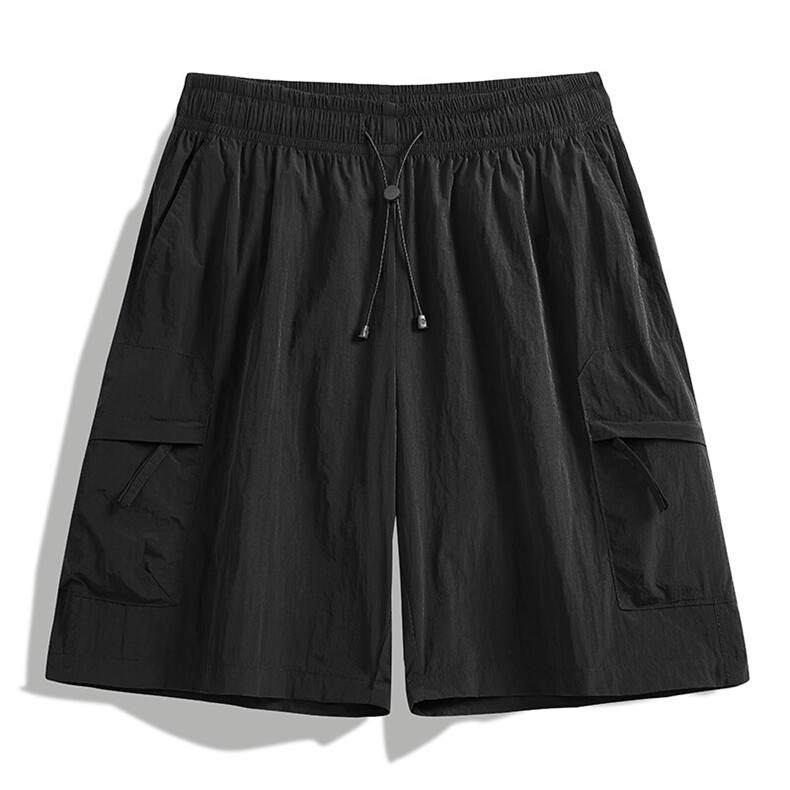 2025新款高街工装中裤速干运动男夏薄款伞兵短裤美式复古K688-P20,男装牛仔裤,星座1402-1