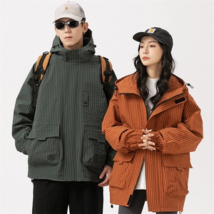 秋季户外连帽夹克男外套男女同款DSA157B-JK7811-P75图片