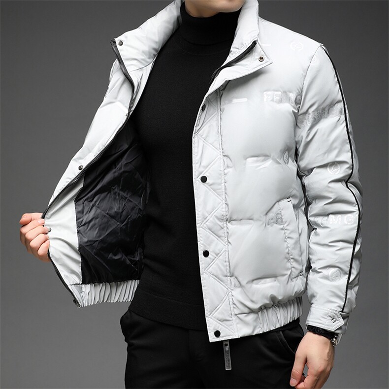 BJY08190冬季男士羽绒服保暖外套宽松潮流帅气P156，男装羽绒服，电商B360