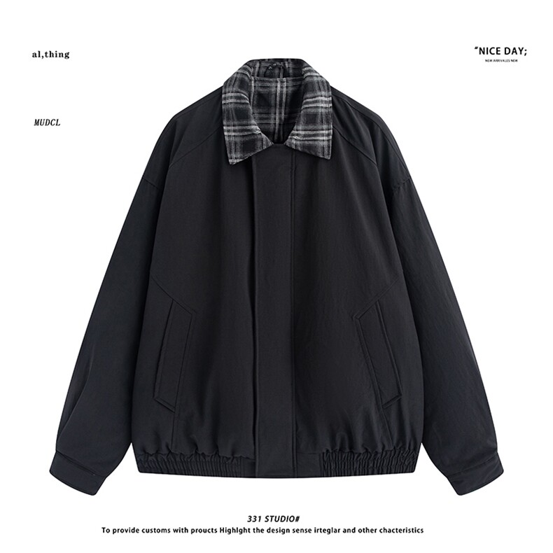 平铺~新标90白鸭绒美式假两件羽绒服外套E116/P238,男装羽绒服,电商B331