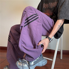夏季新款美式机能三条杠设计感速干冰丝裤B315-K25431-特p35控68，男装休闲裤，电商B315