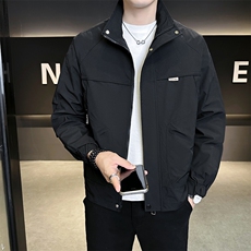 JK801-P752025秋冬时尚百搭青年休闲夹克外套痞帅，男装夹克，星座507A（原星座306B-2）