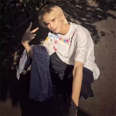 时尚日系气质新款潮流夏季新款花卉潮牌vibe短袖男百搭CTX1289，男装T恤，星座208-5
