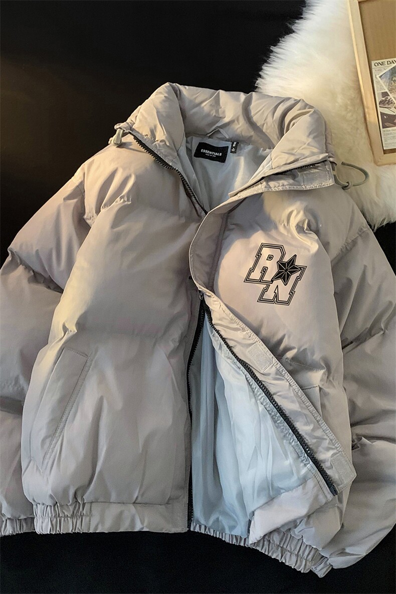 地毯潮流痞帅高级感面包服50白鸭绒羽绒服A247-YR216P195控258,男装羽绒服,电商A247