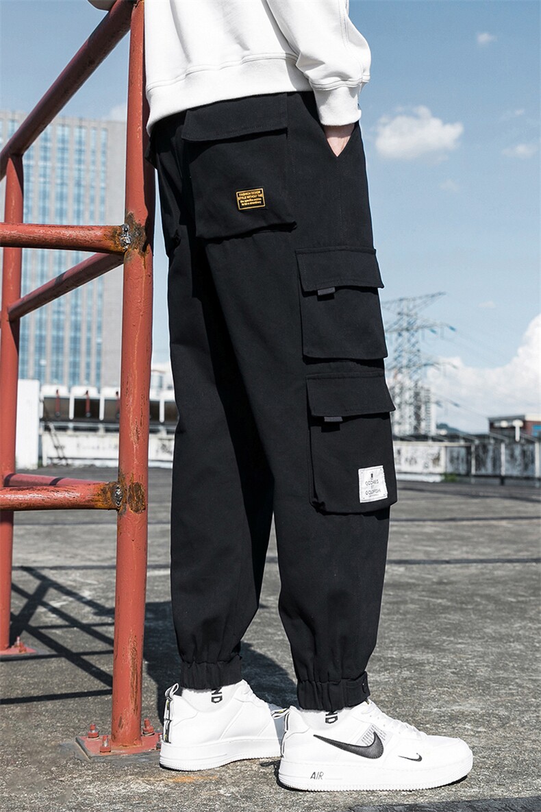2021春秋季新款纯棉休闲裤男韩版小脚裤九分裤宽松工装裤DS885T,男装休闲裤,电商A102