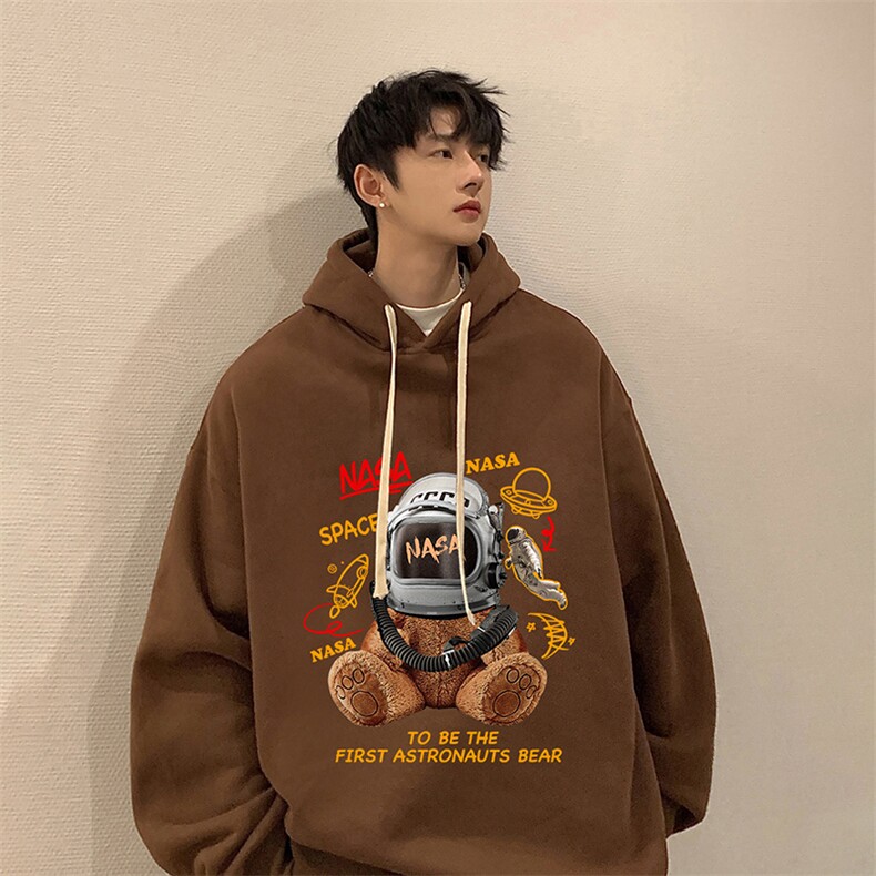 纯棉连帽卫衣男大码运动帽衫宽松薄WY2281-P35,男装卫衣,电商A040