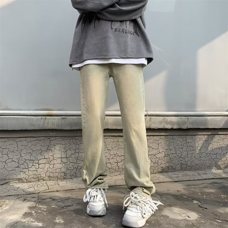 2024美式牛仔裤男款春季长裤潮B1082P40,男装牛仔裤,星座1116-2