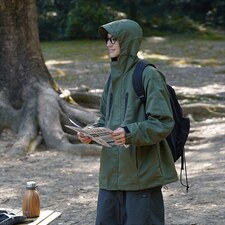 美式日系户外防水冲锋衣登山露营休闲夹克外套jk9183p138控168，男装夹克，电商A138B