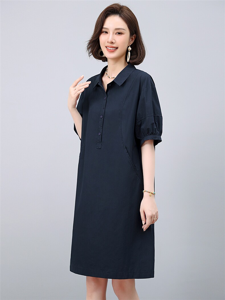 2025年夏季短袖连衣裙,女装连衣裙,小林双子