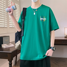 夏季男短袖t恤高品质多工艺发泡印大码T恤衫，男装T恤，星座1206（原A206）
