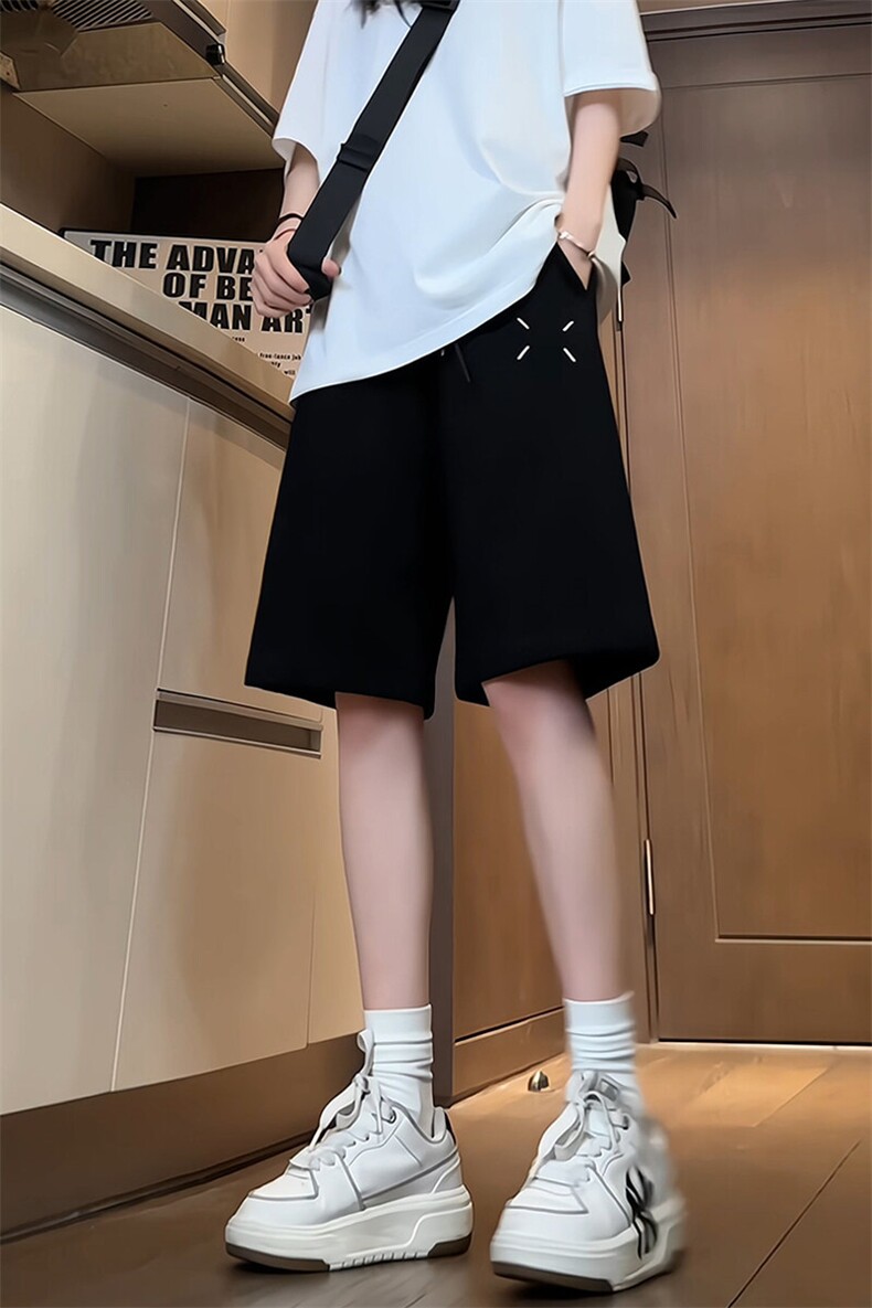 特批P27无差价长裤改短裤夏季潮牌复古中性五分短裤男DK2129,男装休闲裤,电商A001