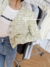 【现货】秋季新款，V领小香，其它，F/TU