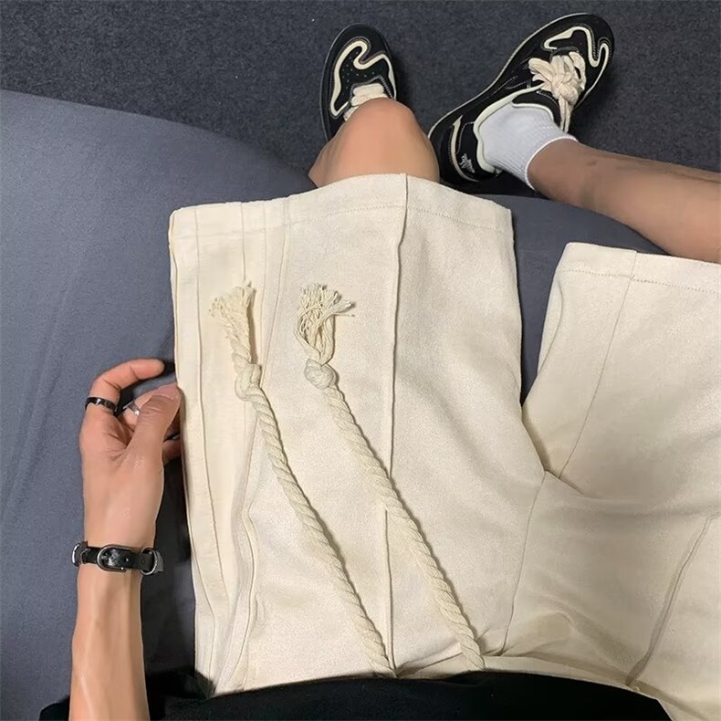 男春夏新款青少年时尚麂皮绒休闲裤D6817P32,男装休闲裤,星座1116-2