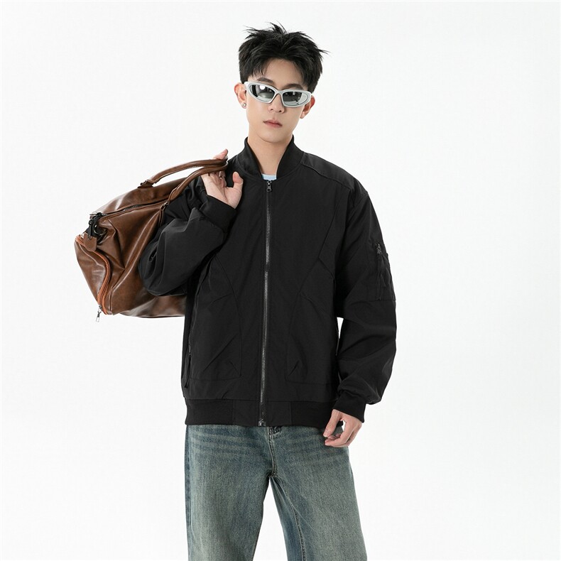 时尚夹克三防立领冲锋衣工装飞行夹克潮外套男装XZ212-QJK064-P52,男装夹克,星座212