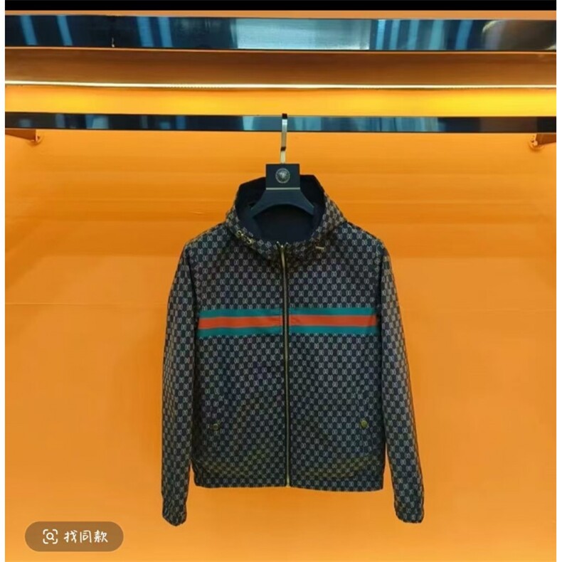 (网络图慎用有大货)连帽双面穿男士夹克时尚欧货313B-JK2240-P105,男装夹克,星座313B