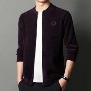 LB1821男式2023秋冬新款长袖毛衣开衫青年休闲外套P85,男装针织衫/毛衣,电商B360