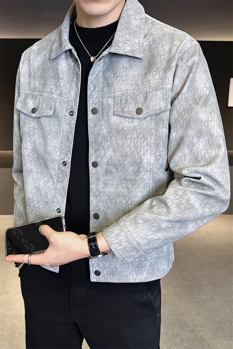 皮夹克男2025新款秋季皮衣外套男C317-JK518-P135,男装夹克,电商C317