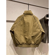 现货美式高街休闲夹克冬季三防立领纯色户外工装加厚棉服外套，男装夹克，电商A486