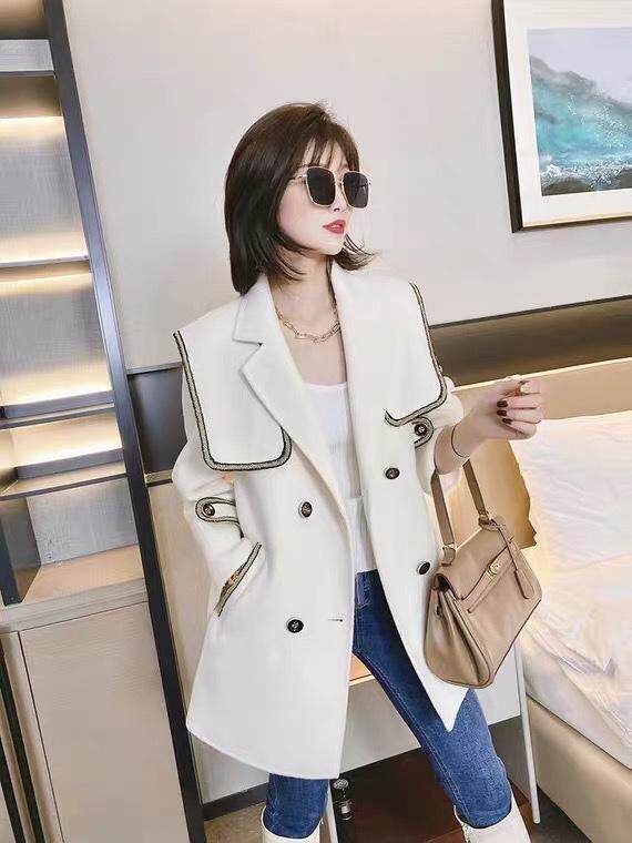 (现货)春款大衣，一系列订单中，女装，锦心绣