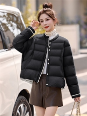 【现货现货】轻薄羽绒服女短款2025冬季新款高级感90白鸭绒小外套，女装羽绒服，一安秀