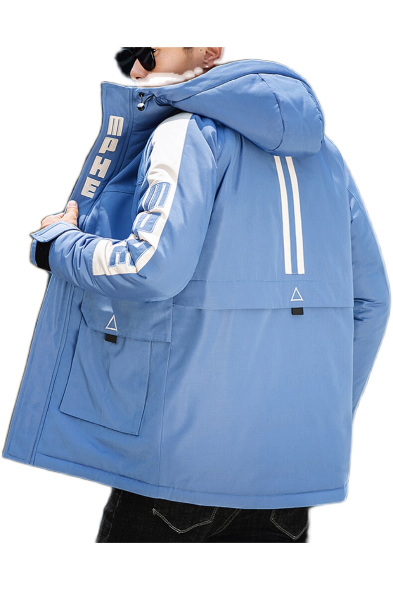 男士休闲连帽加厚保暖棉衣外套棉服棉袄冬季防寒开衫男装M991P75,男装棉衣,电商B226-2（原B217-2）