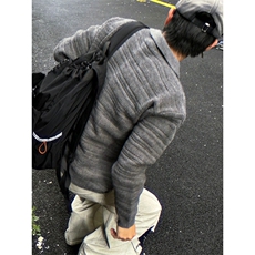 重磅高品质老钱风翻领针织衫外套复古毛衣开衫H12-P70，男装针织衫/毛衣，星座1212