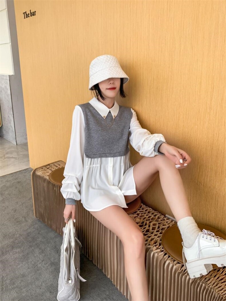 假两件套显瘦百搭，其它，百变诱惑(6F)